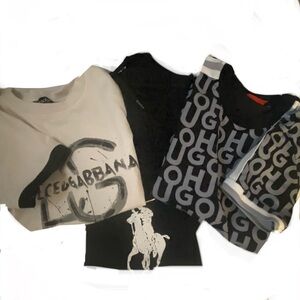 Dolce & Gabbana-Hugo Boss kids t shirts/ Polo track pants